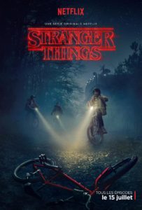 stranger things, affiche de la série Netflix